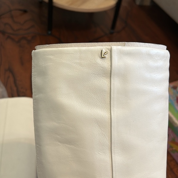 Larroude The Kate Boot in Ivory Sz 7.5 Revolve SOLD OUT - Picture 5 of 5